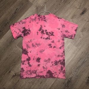 Pink Pop Custom Tie-Dye T-Shirt